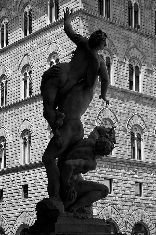 THE RAPE OF THE SABINE WOMEN BY GIAMBOLOGNA