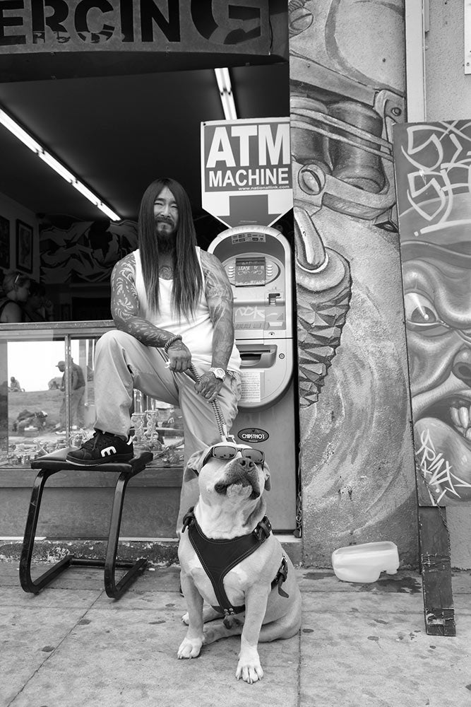 MAN AND HIS DOG